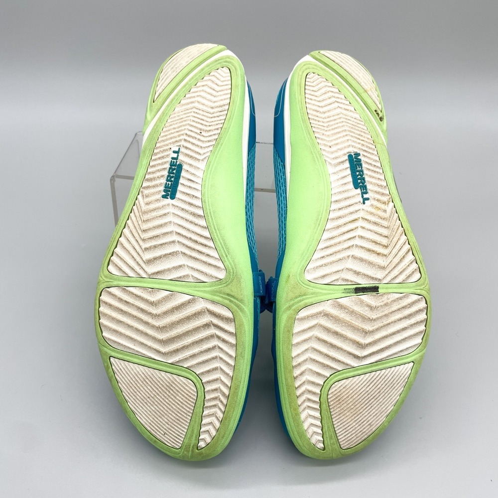 Merrell Ceylon Sport Mary Jane Sneakers Womens 11 Teal Blue Green Casual Travel - Picture 13 of 15